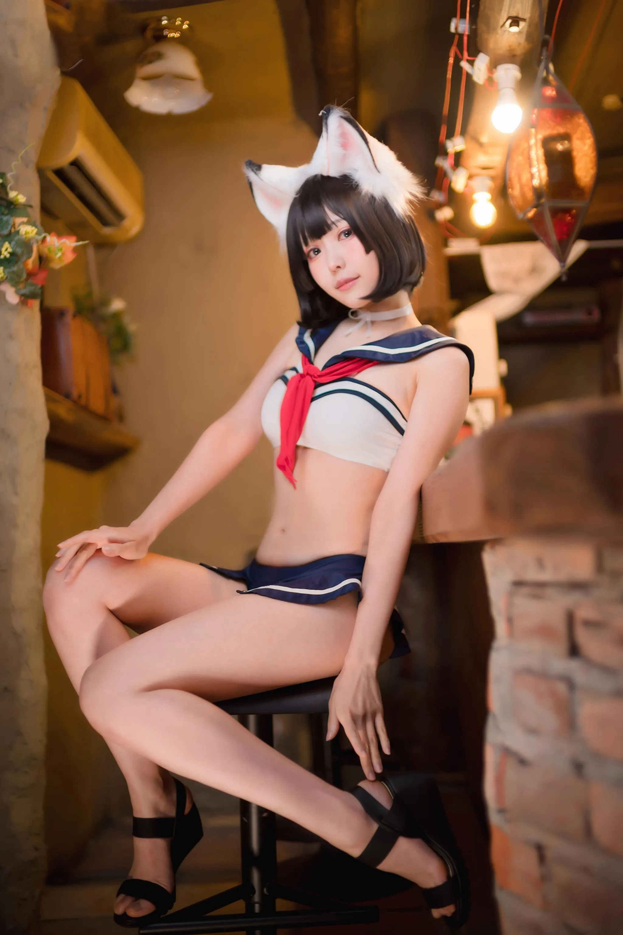ElyEE子 – NO.79 Kemomimi Izakaya 獸耳居酒屋 [22P]插图9